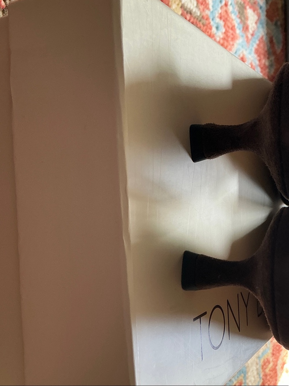 Tony Bianco Espresso Suede Slingback Kitten Heels, y2k vibes, quiet luxury - Picture 6 of 6